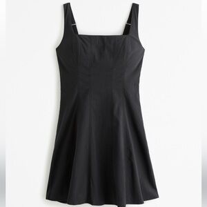 Abercrombie Stretch Cotton A-Line Mini Dress